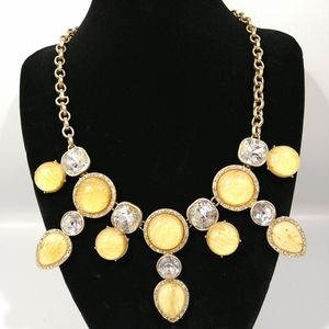 Vintage statement costume jewelry bib necklace